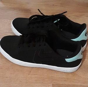Etnies Black Turquoise Womens Shoes